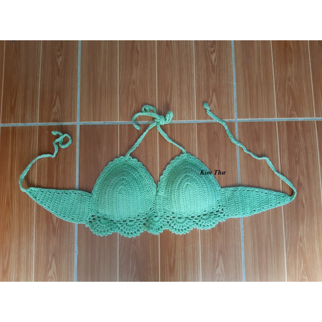 Bikini len kiểu ngực ren