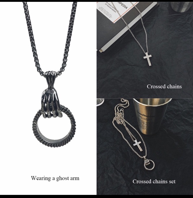 Set dây chuyền unisex