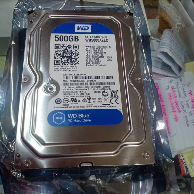 Ổ Cứng Hdd Wd 500gb Sata 3.5 Cctv Chuyên Dụng Chất Lượng Cao