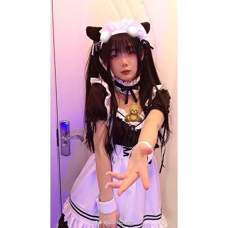 Set maid hoá trang cô hầu gái cute