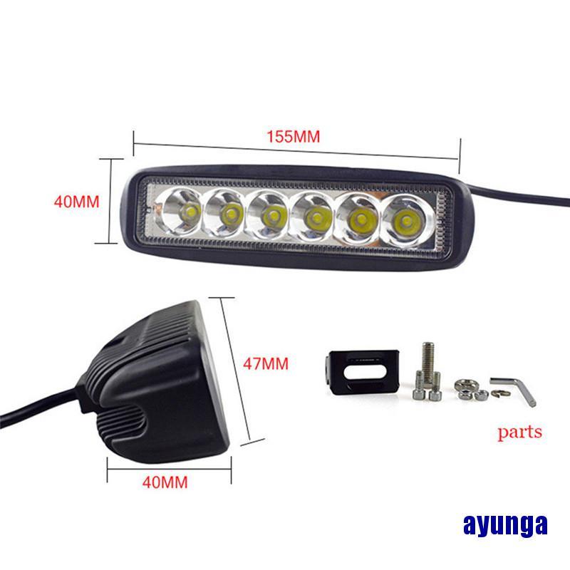 Thanh Hỗ Trợ Ánh Sáng 18w 6000k Chuyên Dụng Cho Xe Hơi / Xe