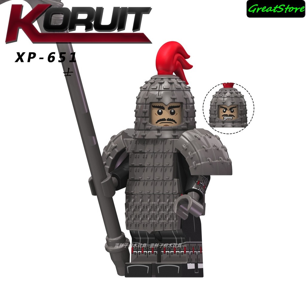 [Mã LIFE1003ALL giảm 10% đơn 50K] ( Hãng Sẵn Sàng ) MINIFIGURES LEGO KORUIT ĐẾ QUỐC ĐẠI TẦN QIN EMPIRE KT 1088