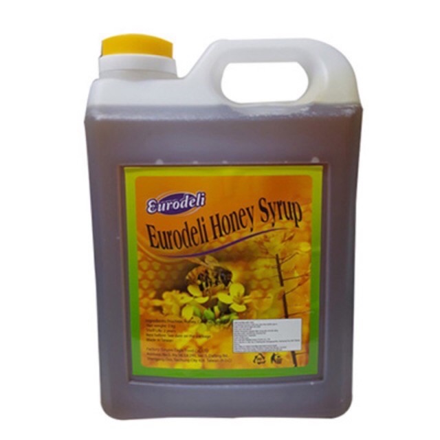 Siro mật ong euro deli can 2,5kg