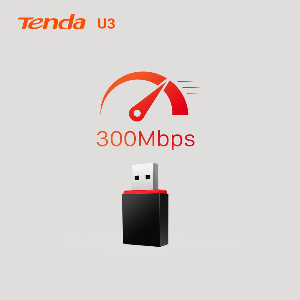 Tenda USB kết nối Wifi U3 tốc độ 300Mbps - Hãng phân phối chính thức | WebRaoVat - webraovat.net.vn