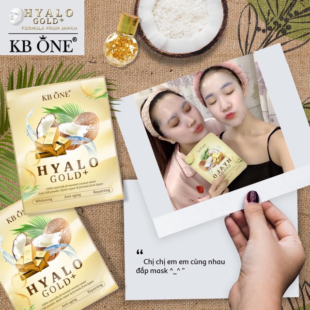 Mặt nạ Hyalo Kbone(nguyên hộp 7 miếng)