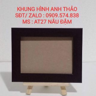 Khung 10*15 bản 3cm mặt kính