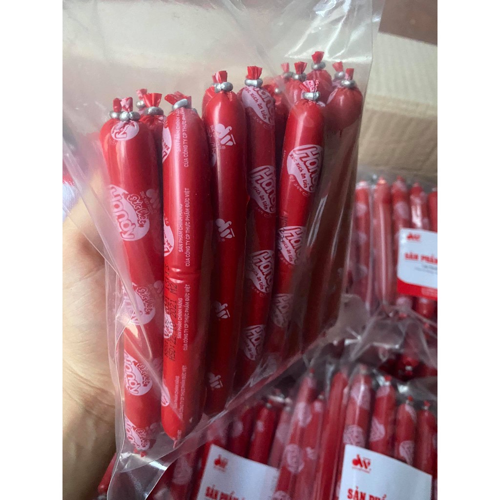 Đồ ăn vặt Xúc Xích 500G từ 21- 23c