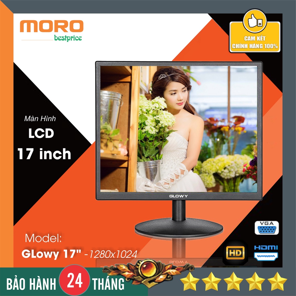 Màn hình LCD GLowy 17|19|22|24 inch - Mới 100% Full Box - Bảo hành chính hãng 24 tháng!