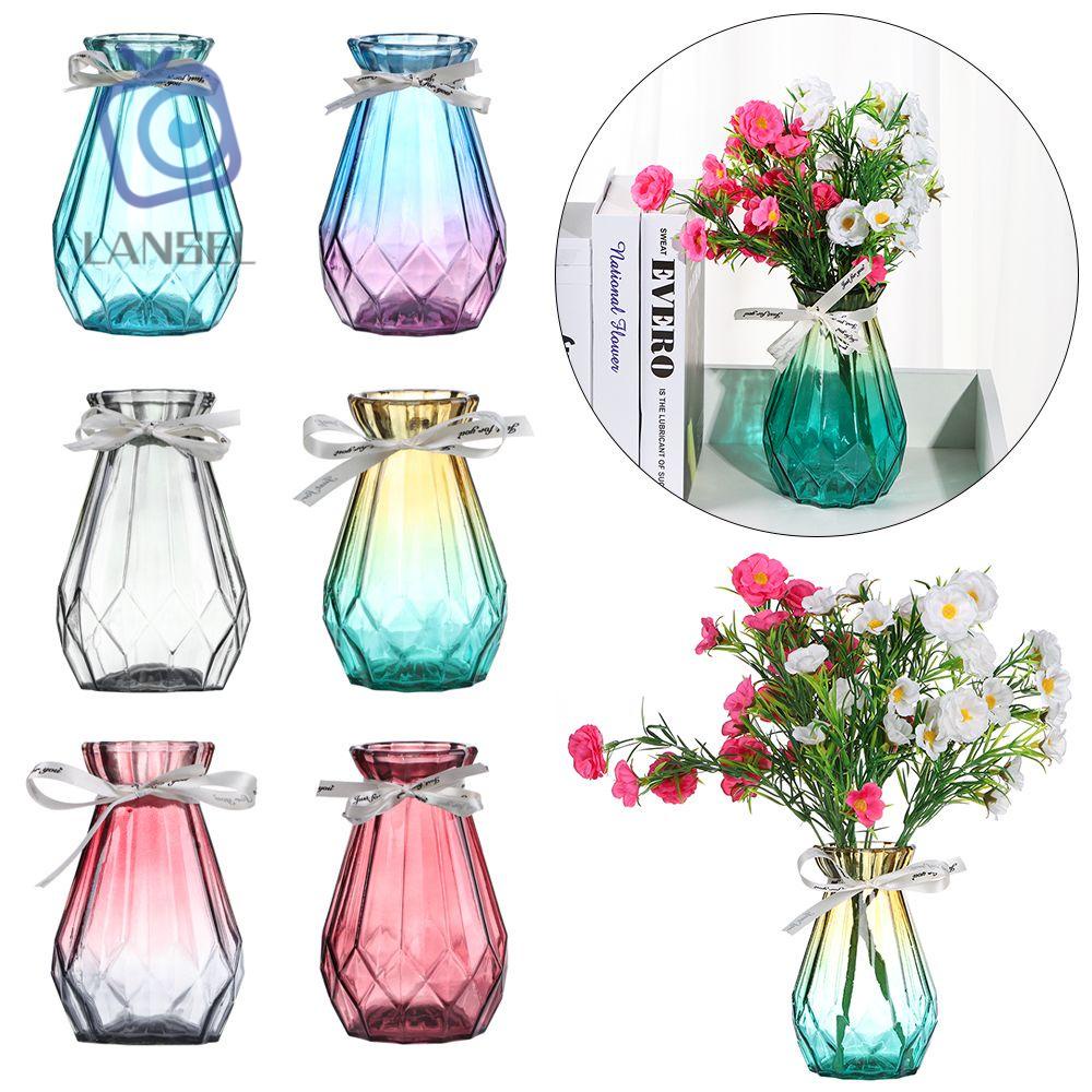 Lọ Hoa Thủy Tinh Trong Suốt Thiết Kế Tối Giản Sáng Tạo Dùng Trang Trí Nhà Cửa|Bình Hoa Khô / Nhiều Màu