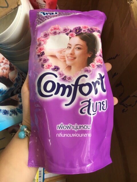 Combo 3 túi xả COMFORT Thái lan túi 600 ml giao màu ngẫu nhiên