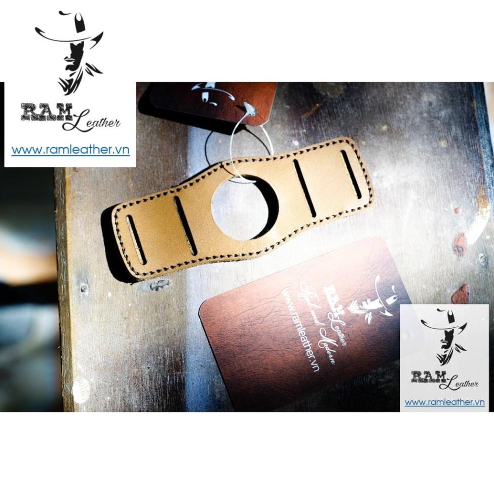 TẤM LÓT DÂY ĐỒNG HỒ BUNDSTRAP RAM b2 VÀNG SỮA-CHÍNH HÃNG RAM LEATHERĐỦ SIZE . .