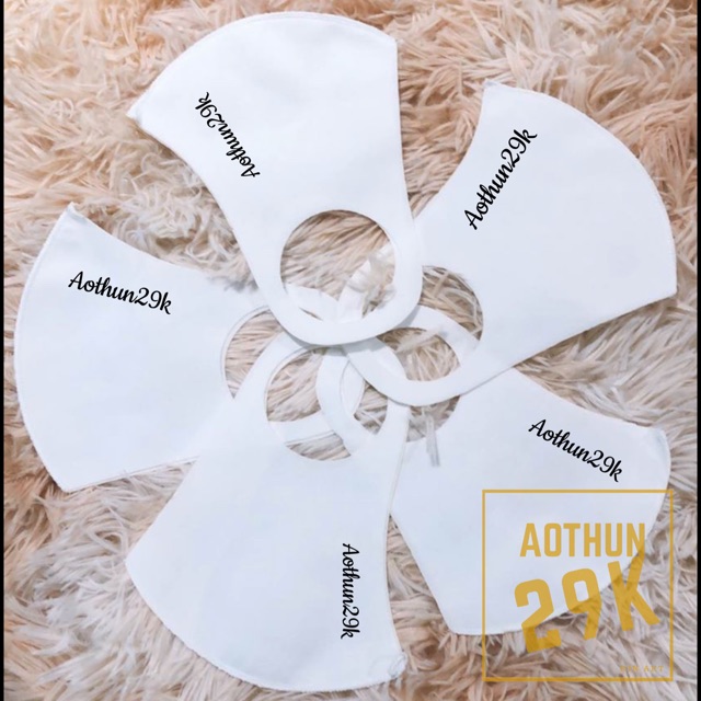 (TRỢ GIÁ) KHẨU TRANG VẢI AOTHUN29K NHIỀU MÀU BẢO VỆ KHÁNG BỤI TỐT TÁI SỬ DỤNG NHIỀU LẦN