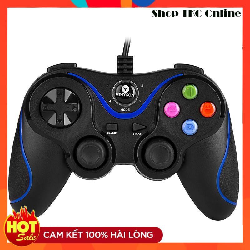 💥 Tay Game Đơn Rung Cổng USB Vinyson U-928 ( Chơi Game Đua Xe , Đấu Võ , FIFA , PES ) | FREE SHIP ĐƠN TỪ 50K