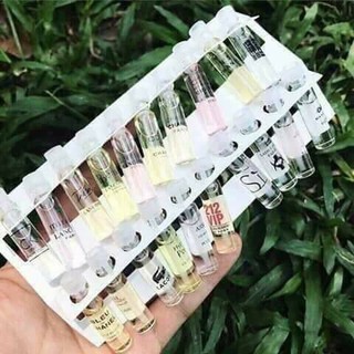 Test 20 chai nước hoa mini