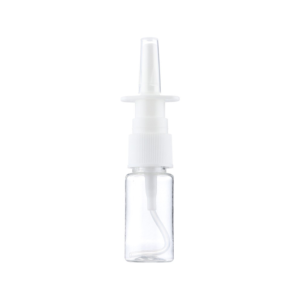 🍒ME🍒 Health Nasal Spray Pump White Medical Packaging Empty Plastic Bottles New Nose Refillable Mist Sprayer