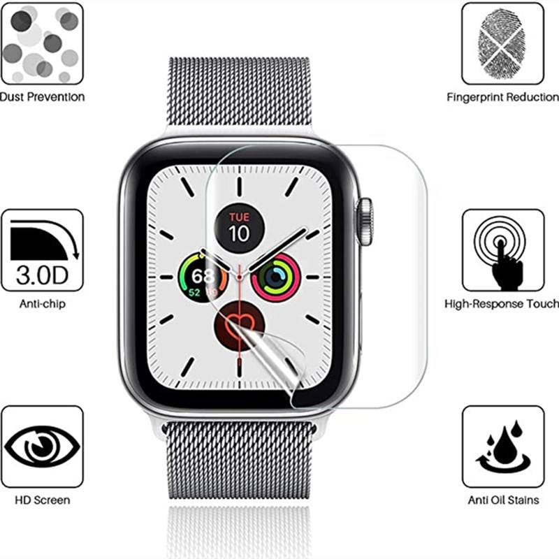 Kính Cường Lực Bảo Vệ Màn Hình Đồng Hồ  Cho Apple Iwatch 44mm 40mm 42mm 38mm Iwatch Series 2 3 4 5 Se 6