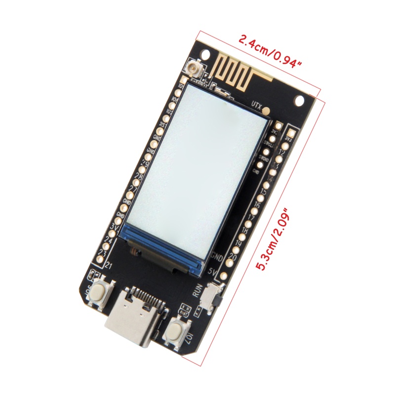 Mô Đun WIFI T-PicoC3 ESP32-C3 RP2040 Với MCU: RP2040 ARM Cortex-M0 +