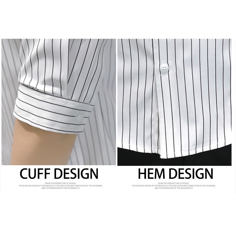 Áo Sơ Mi Nam Tay Lửng Họa Tiết Kẻ Sọc Phong Cách Doanh Nhân Thời Trang Mùa Hè 2022