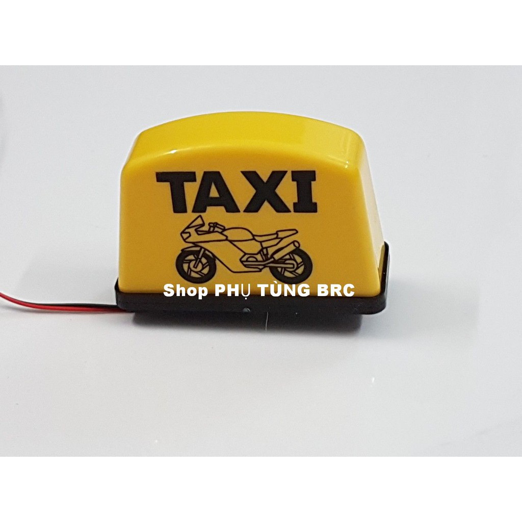 Đèn LED TAXI gắn chân kiếng xe máy .