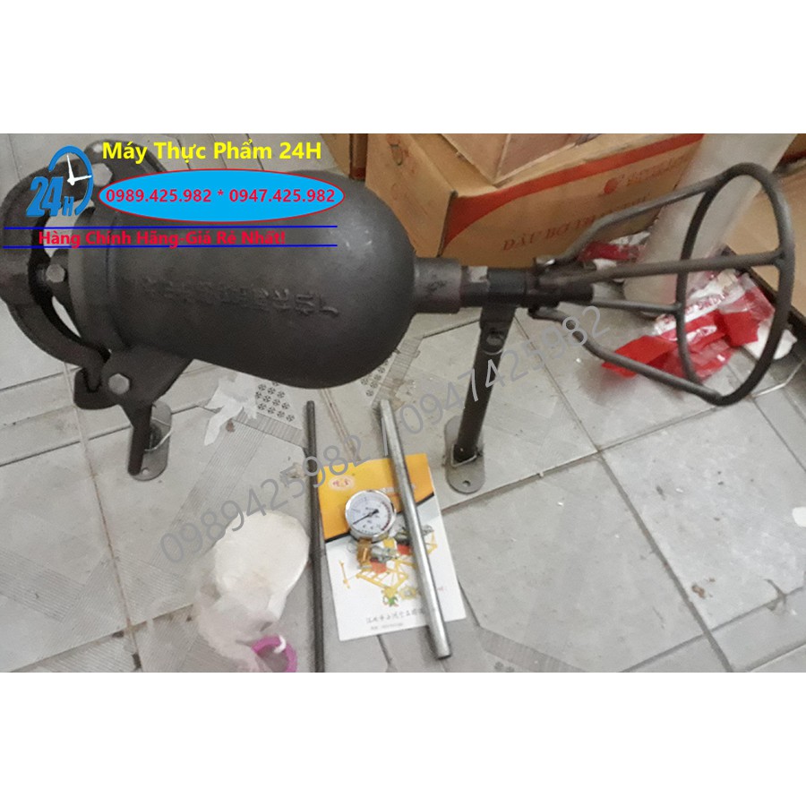 Đầu làm bánh cốm,Cối Nung lửa quay tay loại 3kg,5kg,7kg
