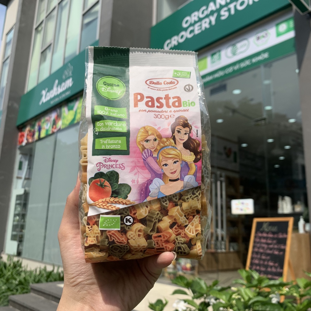 Mì Nui Rau Củ Hữu Cơ Cho Bé Dalla Costa - XanhSam Organic