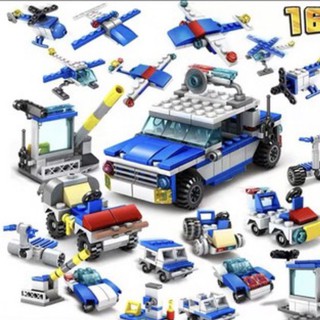 Bộ đồ chơi lắp ráp mini Police cho bé