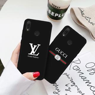 Ốp Điện Thoại Silicon Mềm Nhám Họa Tiết Lv Gucci Ysl Cho Xiaomi Redmi Note 5 6 7 8 Pro 6a 7a 7 K20 Pro