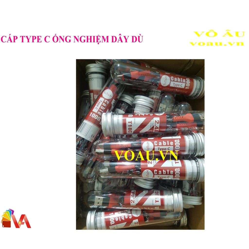 CÁP TYPE C ỐNG NGHIỆM DÂY DÙ