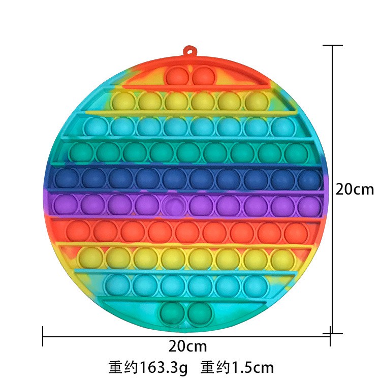 Đồ Chơi Hình Tấm Bảng Bong Bóng 20CM Cỡ Lớn Giảm Căng Thẳng Cho Người Lớn/Trẻ Em