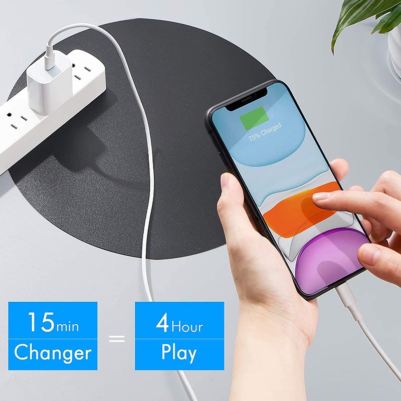 Củ Sạc Nhanh 20W USB C PD Cho iPhone 12 11 Pro Max Xr iPad