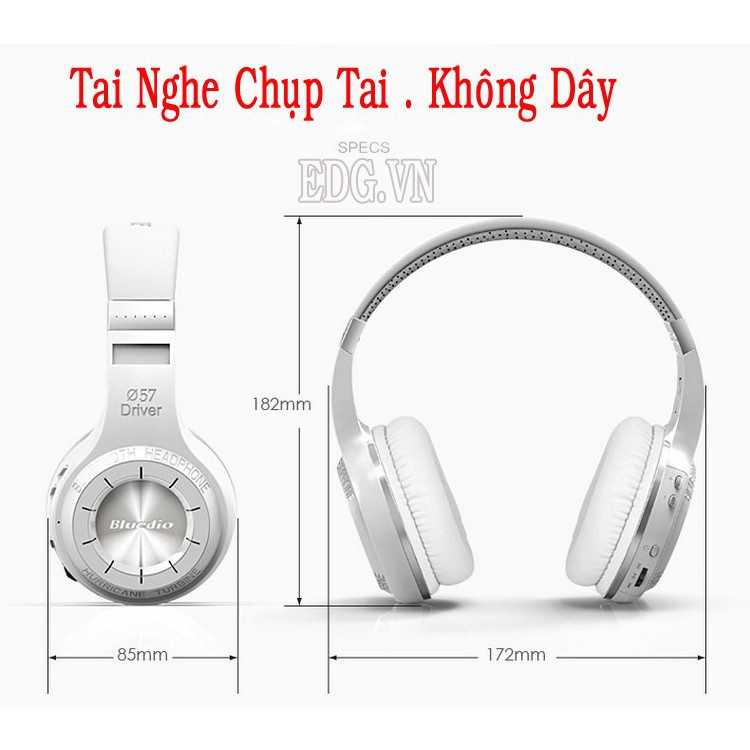 Tai nghe không dây chup tai Turbine - Tai nghe Bluedio HT