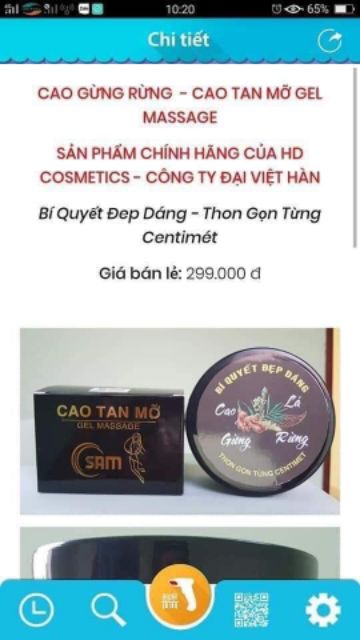 CAO GỪNG LÁ RỪNG