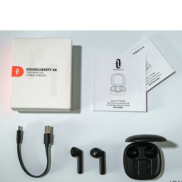 Tai Nghe bluetooth không dây Taotronic TT-BH088 - Tai nghe earbuds True Wireless Taotronics SoundLiberty 88