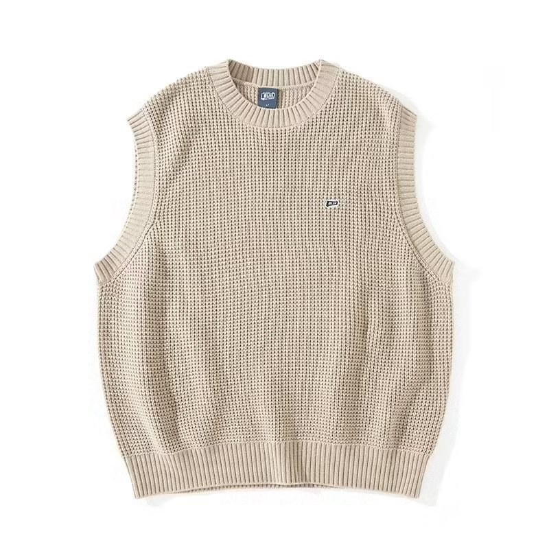 Áo Ba Lỗ Dệt Kim Dáng Rộng Oversize Thời Trang Unisex Nhật Bản Chất Lượng Cao Size M-3XL