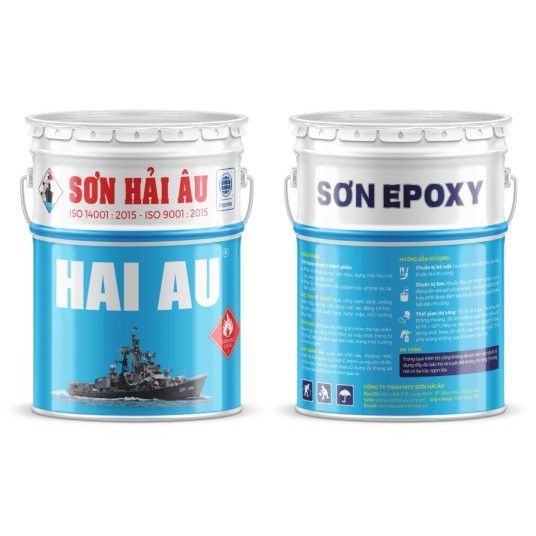 [Giá hủy diệt] Sơn kẽm Hải Âu Epoxy Màu cam (hồng đơn) EP3555 (1L) sơn mạ kẽm 2 thành phần