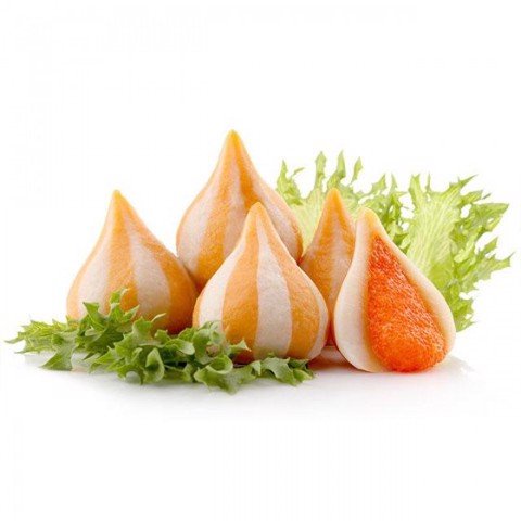 Cá viên nhân trứng cá TOBIKO hàng MALAYSIA Siêu Ngon túi 100g