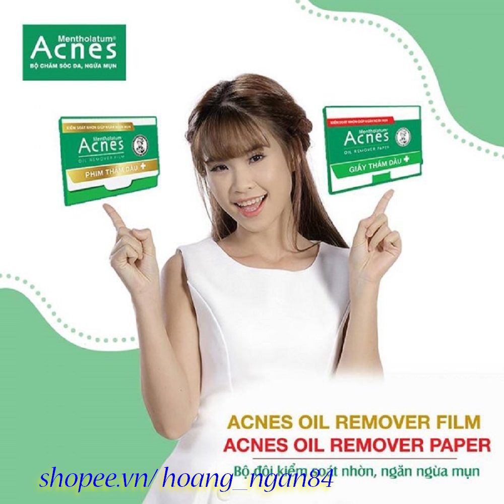 Giấy Thấm Dầu Acnes Oil Remover Paper Hana18 cam kết 100% chính hãng | BigBuy360 - bigbuy360.vn