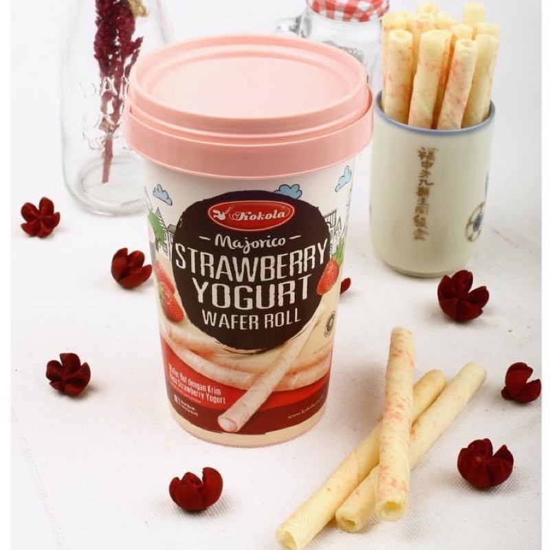 Bánh Quế Majorico Wafer Roll Kokola Hũ 120g | BigBuy360 - bigbuy360.vn