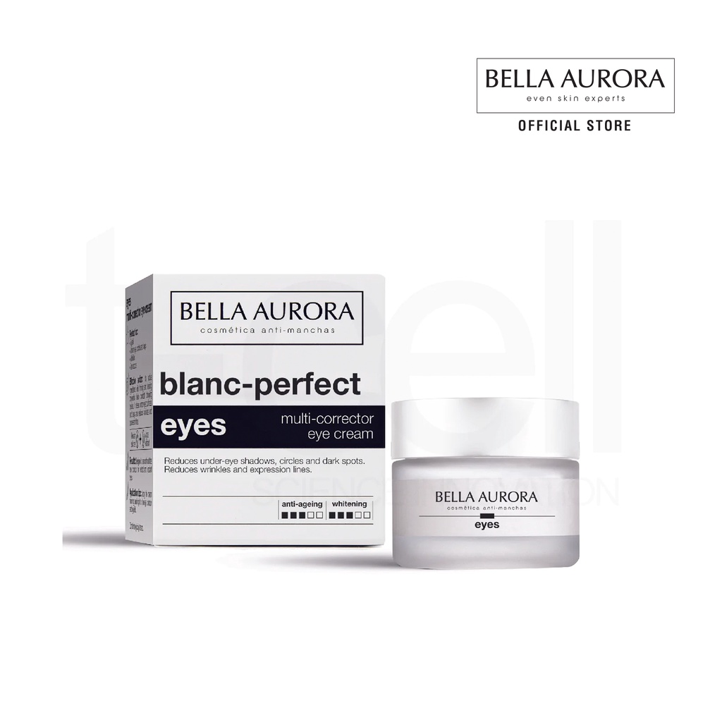 Kem Dưỡng Mắt Chống Lão Hoá &amp; Quầng Thâm, Bọng Mắt Bella Aurora Eyes Depigmenting Contour Multicorrector (15ml)