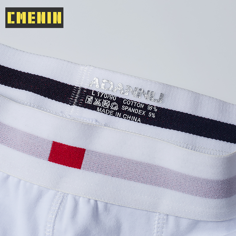CMENIN Quần Lót Boxer Nam ADANNU In Chữ Thời Trang Gợi Cảm Thoải Mái Ad45