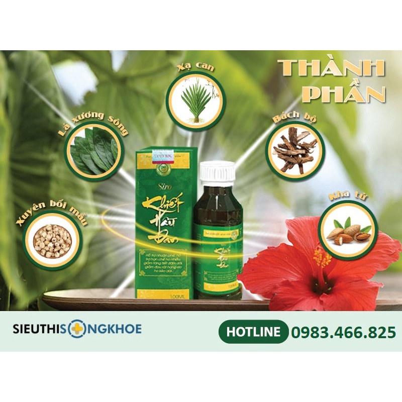 SIRO Khiết hầu đan - Hỗ trợ viêm họng hạt, viêm amidan, ho đờm, ho khan, đau rát họng, ho mãn tính, hen suyễn hiệu quả