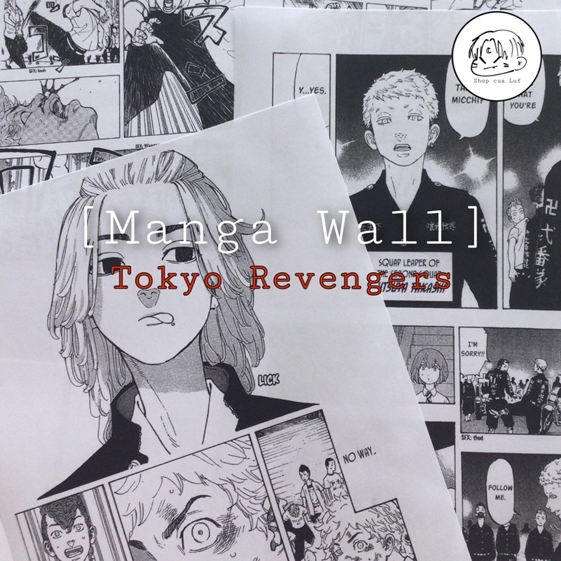 [Manga Wall] Combo manga wall Tokyo Revengers.