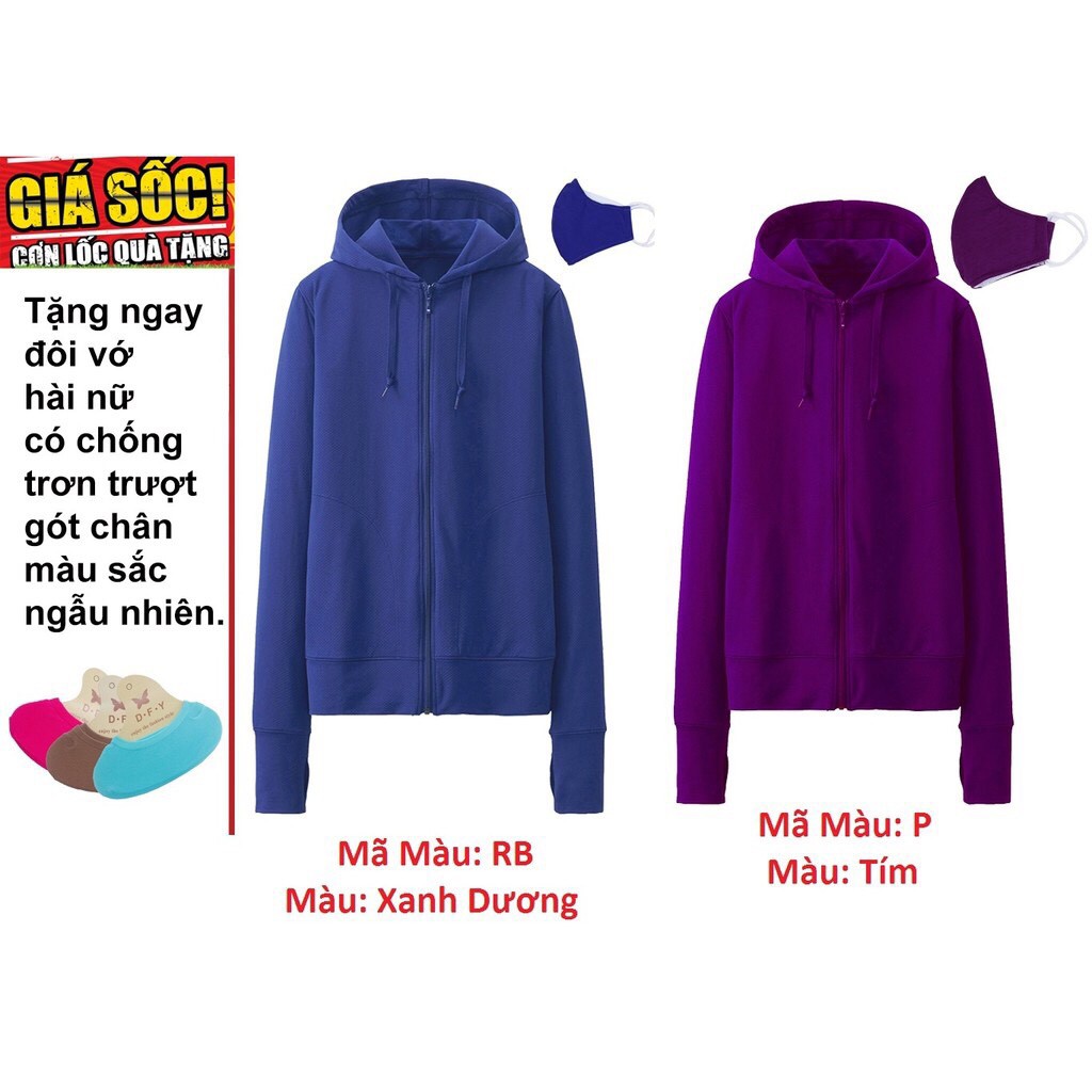 Áo chống nắng thời trang + Tất hài chống trơn trượt | BigBuy360 - bigbuy360.vn