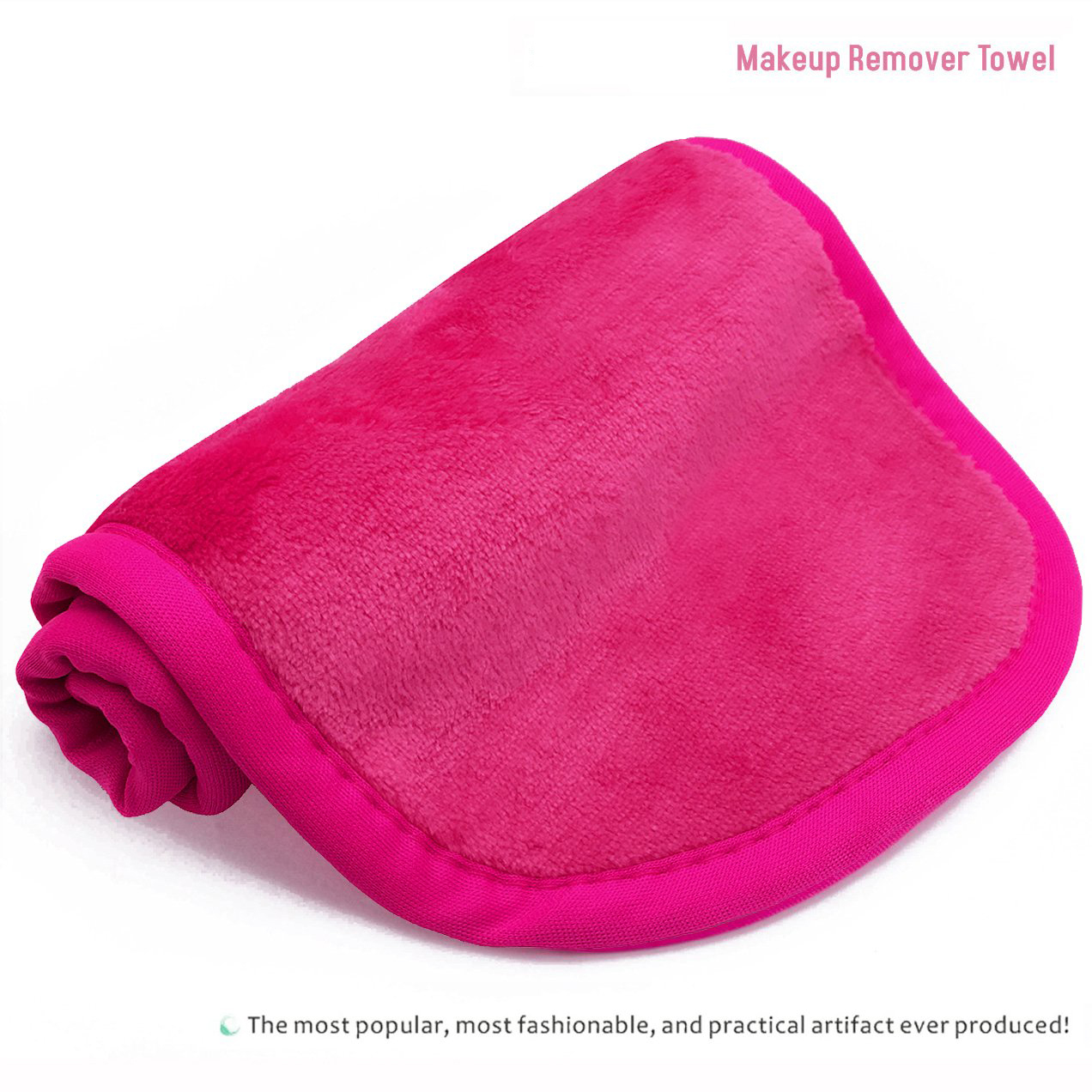 [ Makeup Remover Cloth ] [ Reusable Microfiber Facial Cleansing Towel ] [ Remove Makeup Instantly with Just Water ]