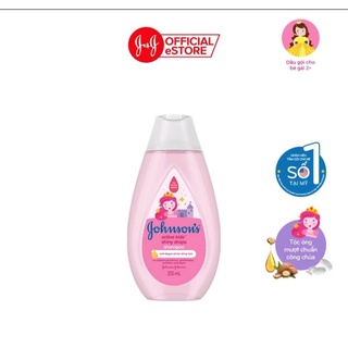 Dầu gội óng mượt Johnson's cho bé gái 200ml