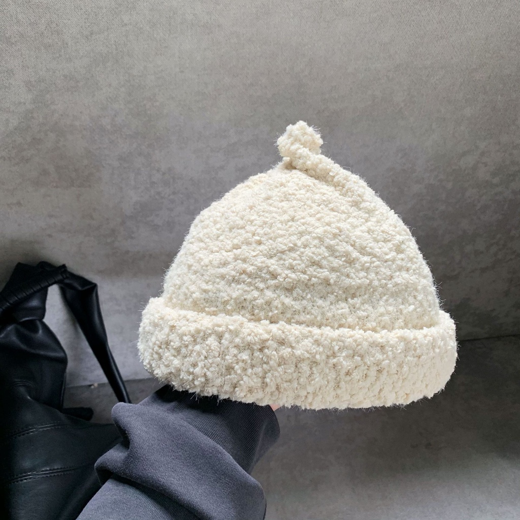 Nón lông cừu phong cách Nhật Bản dễ thương dành cho nữ