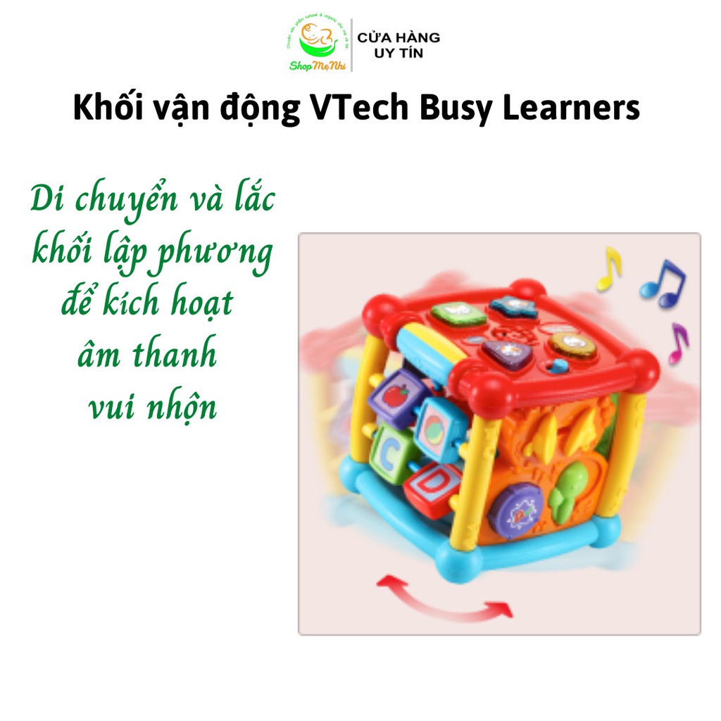 Khối vận động VTech Busy Learners Activity Cube.