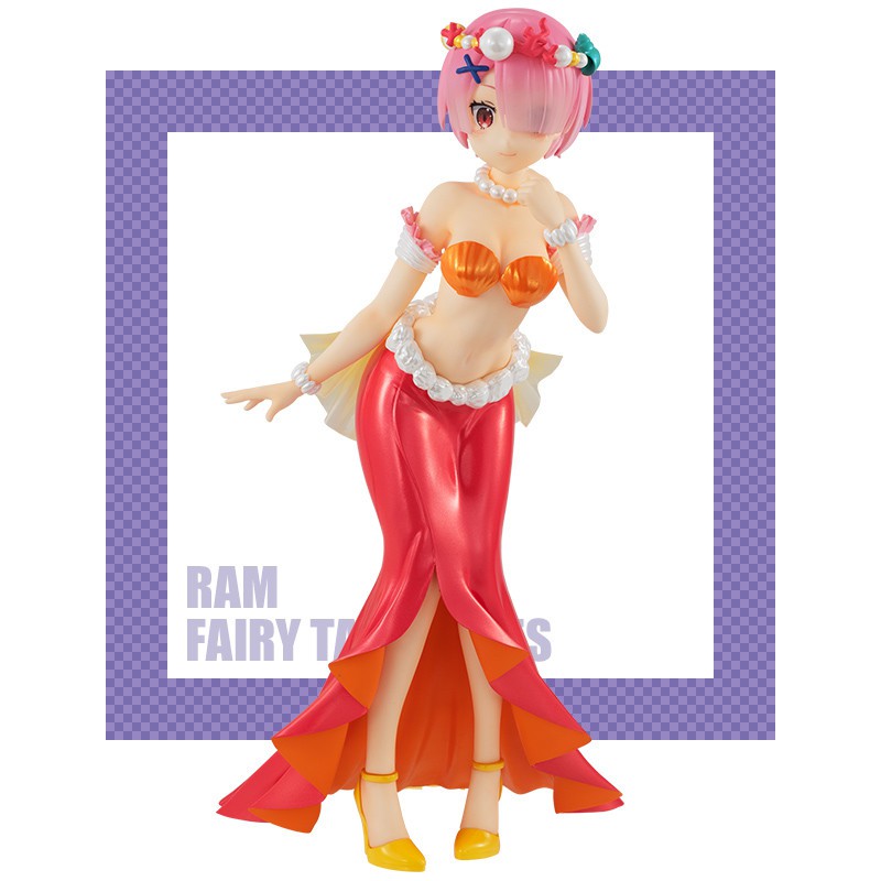 Mô hình chính hãng Gameprize - Re:Zero kara Hajimeru Isekai Seikatsu - Rem x Ram - Super Special Series - Ningyo Hime