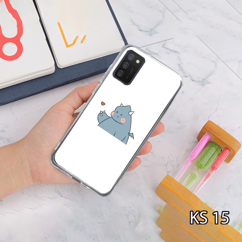 Ốp lưng điện thoai SamSung A02s in hình tự chọn Kute DIno siêu đẹp, độc, lạ - KINGSTOREHN
