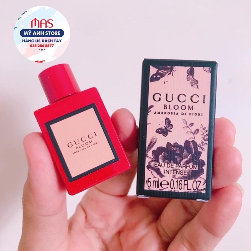 Nước hoa Gucci Bloom Ambrosia Di Fiori EDP Intense 5ml